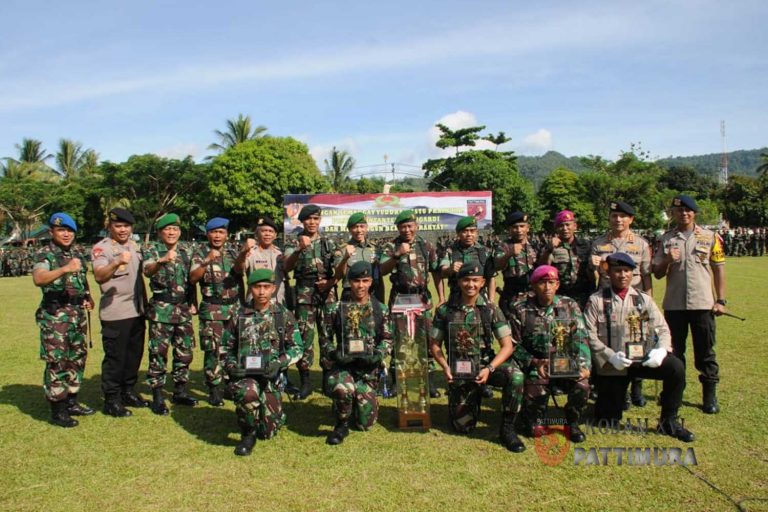 Pangdam XVI/Pattimura, Tutup Kegiatan Peleton Beranting ...