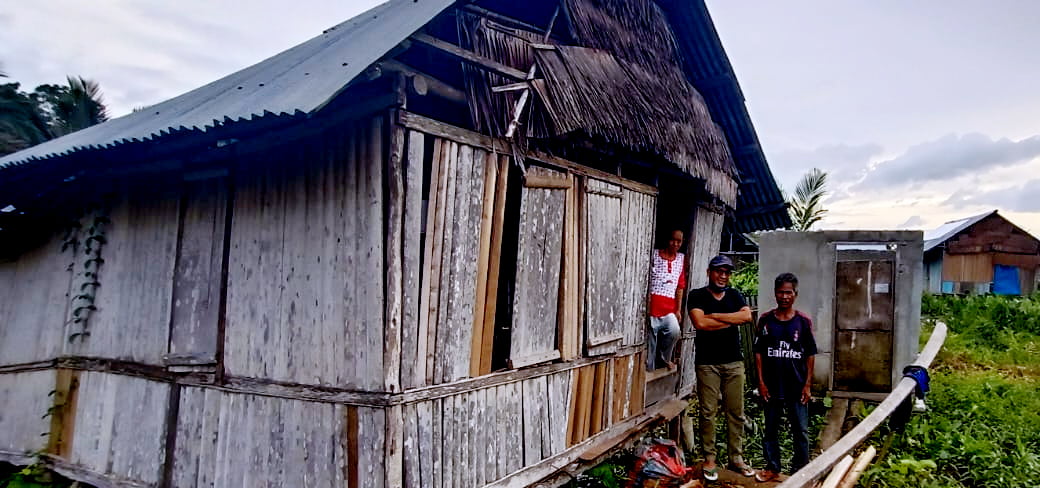 Prihatin Keluarga La Fathin Balita Gizi Buruk  di Waesala 